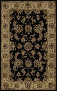 Dalyn Rugs Jewel JW 1787 Black Hand Tufted Rug, 8-Feet by 10-Feet Dalyn Rugs Jewel JW 1787 Black Hand Tufted Rug, 8-Feet by 10-Feet