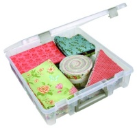 ArtBin 6955AB Super Satchel 1-Compartment Box, Translucent Clear ArtBin 6955AB Super Satchel 1-Compartment Box, Translucent Clear