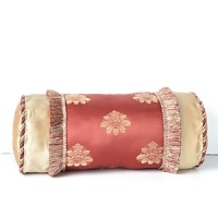 Bands of rich damask contrasted with blended threads of camel and cinnamon ring this opulent Waterford decorative pillow. Adorned with an exotic fringed tassel and metallic twisted cord, this accent piece brings unparalleled opulence to your bedroom. Bands of rich damask contrasted with blended threads of camel and cinnamon ring this opulent Waterford decorative pillow. Adorned with an exotic fringed tassel and metallic twisted cord, this accent piece brings unparalleled opulence to your bedroom.