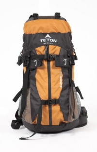 TETON Sports Summit 1500 Ultralight Internal Frame Backpack (22.5x 11x 9, Orange) TETON Sports Summit 1500 Ultralight Internal Frame Backpack (22.5x 11x 9, Orange)