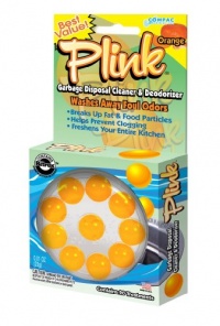 Compac Plink Garbage Disposal Cleaner and Deodorizer, Orange, 20 Count Compac Plink Garbage Disposal Cleaner and Deodorizer, Orange, 20 Count