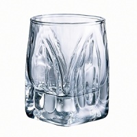 Set of 6 beautiful, uniquely shaped mini glasses for a host with a million ideas! The concept of truly 'eating' from a glass is meant to be a treat and stimulus to the eye and seems to invite feelings of both humor and luxury to an otherwise predictable dining experience. Set of 6 beautiful, uniquely shaped mini glasses for a host with a million ideas! The concept of truly 'eating' from a glass is meant to be a treat and stimulus to the eye and seems to invite feelings of both humor and luxury to an otherwise predictable dining experience.