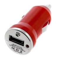 Mini USB Car Charger Vehicle Power Adapter - Red for Apple iPhone 4 4G 16GB / 32GB 4th Generation Mini USB Car Charger Vehicle Power Adapter - Red for Apple iPhone 4 4G 16GB / 32GB 4th Generation