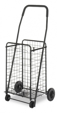 Whitmor 6307-1729-BLK Rolling Utility Cart, Black Whitmor 6307-1729-BLK Rolling Utility Cart, Black