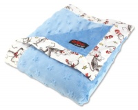 Trend Lab Dr. Seuss Receiving Blanket, Cat In The Hat Blue Trend Lab Dr. Seuss Receiving Blanket, Cat In The Hat Blue