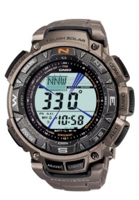 Casio Men's PAG240T-7CR Pathfinder Triple Sensor Multi-Function Titanium Watch Casio Men's PAG240T-7CR Pathfinder Triple Sensor Multi-Function Titanium Watch