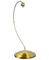 Think beyond the tree. A bright gold star makes this Christopher Radko ornament holder a standout for your mantel, desk or bedroom window. Think beyond the tree. A bright gold star makes this Christopher Radko ornament holder a standout for your mantel, desk or bedroom window.