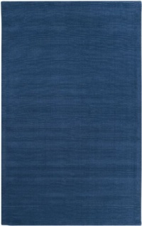Area Rug 5x8 Rectangle Solid/Striped Cobalt Color - Surya Mystique Rug from RugPal Area Rug 5x8 Rectangle Solid/Striped Cobalt Color - Surya Mystique Rug from RugPal
