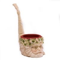 Enesco Heart of Christmas Tealight Holder Santa with Glasses Candleholder, 5-Inch Enesco Heart of Christmas Tealight Holder Santa with Glasses Candleholder, 5-Inch