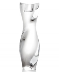A work of tranquil elegance, River candlesticks from Nambe flow and catch the light like water in sumptuous clear crystal. A work of tranquil elegance, River candlesticks from Nambe flow and catch the light like water in sumptuous clear crystal.