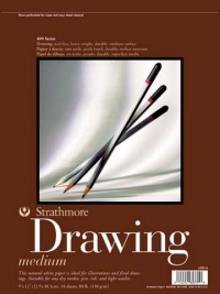 Strathmore 400 Series Drawing Paper Pad 11 in. x 14 in. Strathmore 400 Series Drawing Paper Pad 11 in. x 14 in.
