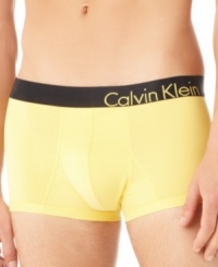 Sleek and stylish, this micro trunk by Calvin Klein offers a comfortable fit and cool look. Sleek and stylish, this micro trunk by Calvin Klein offers a comfortable fit and cool look.