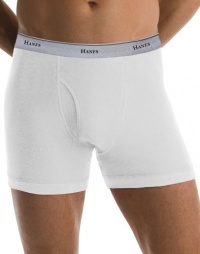 Hanes Classics Boxer Briefs White 4XL Hanes Classics Boxer Briefs White 4XL
