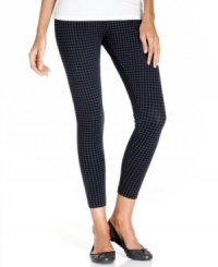 Update your legging look with a chic houndstooth print, from Style&co.'s petite collection. Update your legging look with a chic houndstooth print, from Style&co.'s petite collection.