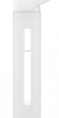 Takeya Modern Glass Water Bottle with Silicone Sleeve, Snow/Natural, 18-Ounce Takeya Modern Glass Water Bottle with Silicone Sleeve, Snow/Natural, 18-Ounce