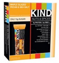 Kind Nuts & Spices Bar Maple Glazed Pecan & Sea Salt -- 12 Bars Kind Nuts & Spices Bar Maple Glazed Pecan & Sea Salt -- 12 Bars