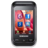 Samsung C3300 Champ Unlocked Quad-Band Touchscreen Phone with FM Radio, Stereo Bluetooth and microSD Slot-International Version-Black Samsung C3300 Champ Unlocked Quad-Band Touchscreen Phone with FM Radio, Stereo Bluetooth and microSD Slot-International Version-Black