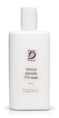 Topix Benzoyl Peroxide 10% Wash 8 oz bottle Topix Benzoyl Peroxide 10% Wash 8 oz bottle