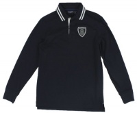 Nautica Men's Slim Fit Sailing Rugby Polo Shirt Nautica Men's Slim Fit Sailing Rugby Polo Shirt