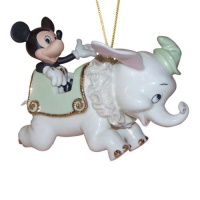 Lenox Mickey Soars with Dumbo, Christmas Ornament Lenox Mickey Soars with Dumbo, Christmas Ornament