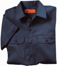 Dickies LS504 Men's Short Sleeve Premium Industrial Shirt w/Flaps Dickies LS504 Men's Short Sleeve Premium Industrial Shirt w/Flaps