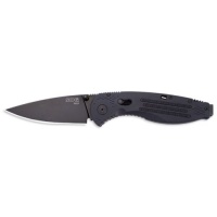SOG Specialty Knives & Tools AE-02 Aegis Knife, Black TiNi SOG Specialty Knives & Tools AE-02 Aegis Knife, Black TiNi