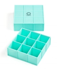 An easy escape plan! Durable & flexible silicone eliminates the wrestling & sweating that usually accompanies your quest for an ice cube. With a quick, effortless twist of this tray, your hands are on the cool stuff with zero the hassle & none of the stress. An easy escape plan! Durable & flexible silicone eliminates the wrestling & sweating that usually accompanies your quest for an ice cube. With a quick, effortless twist of this tray, your hands are on the cool stuff with zero the hassle & none of the stress.