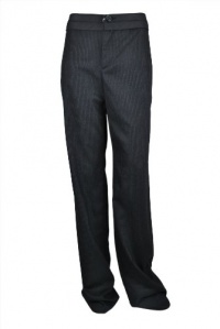 Armani Collezioni Womens Pinstripe Trouser Pants Armani Collezioni Womens Pinstripe Trouser Pants