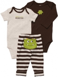 Carter's Baby Boy's 3-Piece Set -Mommy's LittleMonster - 6M Carter's Baby Boy's 3-Piece Set -Mommy's LittleMonster - 6M