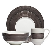 Grooves of ribbed platinum on pure white porcelain hint at formality, yet Vera Wang's Devotion Platinum 4-piece place setting has updated shapes and is dishwasher and microwave safe - perfect for everyday enjoyment. Grooves of ribbed platinum on pure white porcelain hint at formality, yet Vera Wang's Devotion Platinum 4-piece place setting has updated shapes and is dishwasher and microwave safe - perfect for everyday enjoyment.