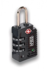Lewis N. Clark Travel Sentry Indicator® TSA Recognized Combination Lock-BLACK Lewis N. Clark Travel Sentry Indicator® TSA Recognized Combination Lock-BLACK