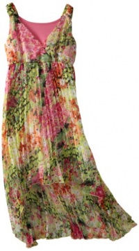 Bloome Girls 7-16 Plus-Size Sleeveless Floral Dress, Multi, 18.5 Bloome Girls 7-16 Plus-Size Sleeveless Floral Dress, Multi, 18.5