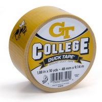 Duck Brand 240231 Georgia Tech College Logo Duck Tape, 1.88-Inch by 10 Yards Duck Brand 240231 Georgia Tech College Logo Duck Tape, 1.88-Inch by 10 Yards