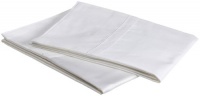 Barbara Barry Dream Sateen King Pair Pillowcases, Crisp White Barbara Barry Dream Sateen King Pair Pillowcases, Crisp White