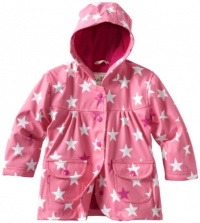 Hatley Girls 2-6x Fun Stars Rain Coat, Pink Bikini, 6 Hatley Girls 2-6x Fun Stars Rain Coat, Pink Bikini, 6