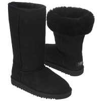 UGG Australia K Classic Tall Black 10 Little Kid UGG Australia K Classic Tall Black 10 Little Kid