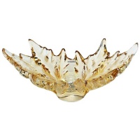 Lalique Champs-Elysees Gold Crystal Bowl 1121610 Lalique Champs-Elysees Gold Crystal Bowl 1121610