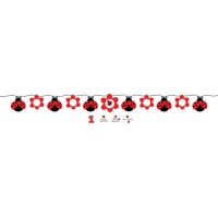 Lady Bug Fancy Customizable Ribbon Circle Banner Lady Bug Fancy Customizable Ribbon Circle Banner