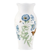 Lenox Butterfly Meadow 9-Inch Basket Vase, Medium Lenox Butterfly Meadow 9-Inch Basket Vase, Medium