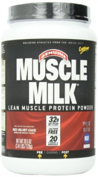 CytoSport Muscle Velvet Cake, Milk Red , 2.47 Pound