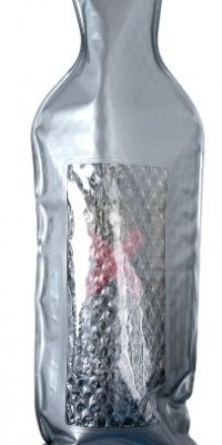 Wine Safeguard Reusable Bottle Protector- Silver Wine Safeguard Reusable Bottle Protector- Silver