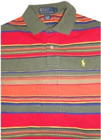 Polo Ralph Lauren Classic-Fit Textured Striped Polo Polo Ralph Lauren Classic-Fit Textured Striped Polo
