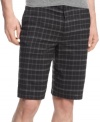 Scholarly streetwear. These shorts from Hurley are a cool downtown look.