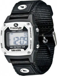 Freestyle Unisex 779024 Shark Classic Silver Nylon Strap Watch Freestyle Unisex 779024 Shark Classic Silver Nylon Strap Watch
