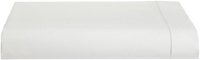 Calvin Klein Home Classic Cord Sheeting Queen Flat Sheet, White Calvin Klein Home Classic Cord Sheeting Queen Flat Sheet, White