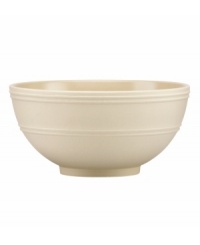 Elegance comes easy with the Fair Harbor bowl, perfect for soup, salad or cereal. Durable stoneware in a serene sandy hue is half glazed, half matte and totally timeless. Elegance comes easy with the Fair Harbor bowl, perfect for soup, salad or cereal. Durable stoneware in a serene sandy hue is half glazed, half matte and totally timeless.