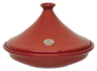 Emile Henry Flame Top 3.7 Quart Tagine, Red