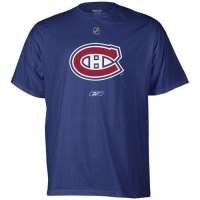 Montreal Canadiens Reebok NHL Navy Primary Logo T-Shirt Montreal Canadiens Reebok NHL Navy Primary Logo T-Shirt
