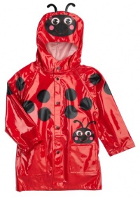 Western Chief Girls 2-6x Ladybug Raincoat, Red, 3T Western Chief Girls 2-6x Ladybug Raincoat, Red, 3T