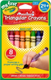 Crayola My First Crayola Triangular Crayons 8ct Crayola My First Crayola Triangular Crayons 8ct